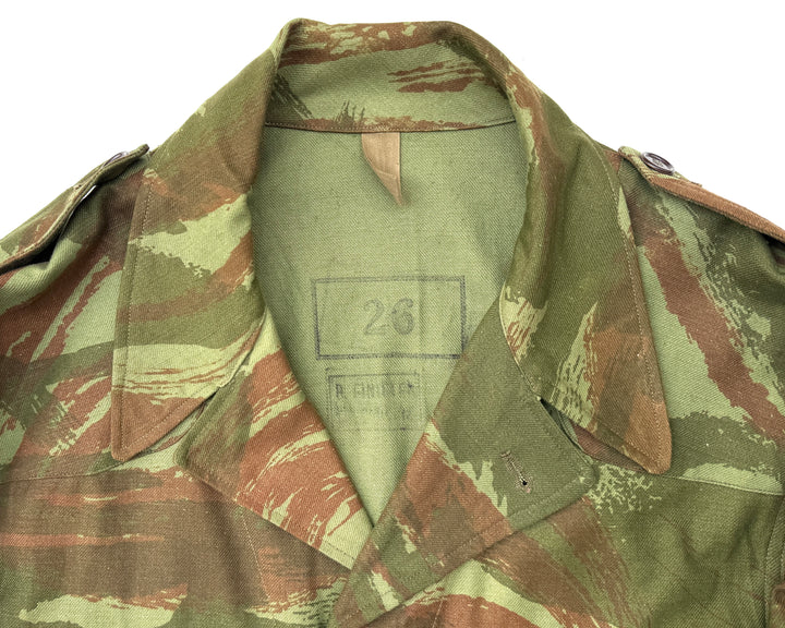 French Army TTA M-1947/52 Modified Lizard Camouflage Jacket.