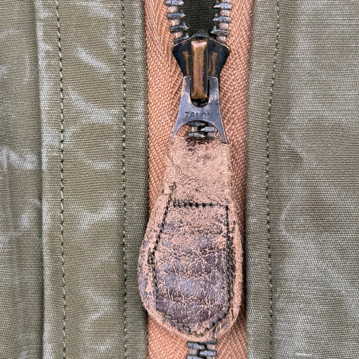 WW2 U.S Army Air Force B-15 Flight Jacket Red Raiders Patched & Blood Chit.