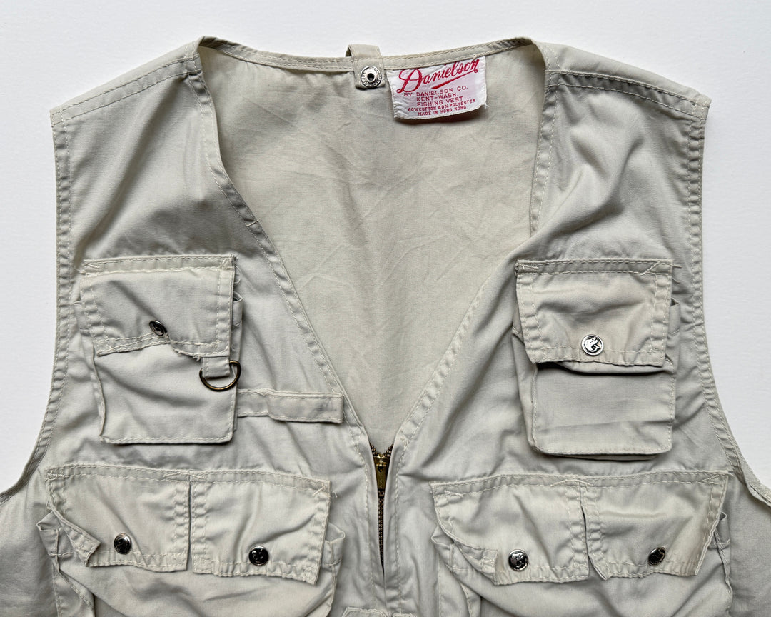 1960's Outdoor Fishing Vest " DANIELSON ".