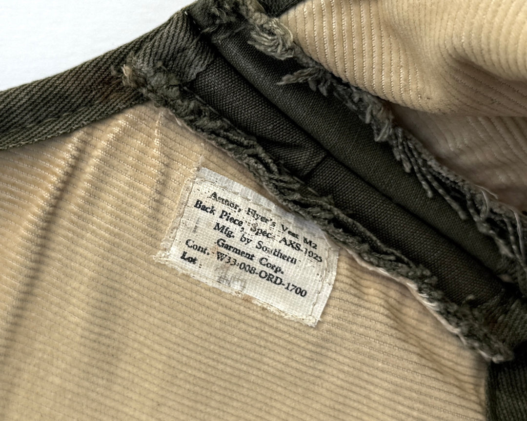 WW2 / U.S Army Air Force Gunner Vest Rigger Made.