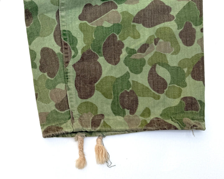 WW2 USMC P-1944 Camouflage Trousers With Stencils.
