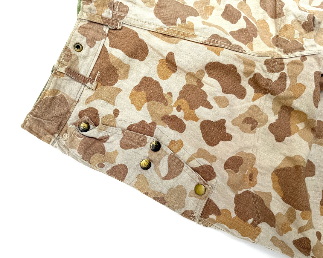 WW2 USMC P-1944 Camouflage Trousers With Stencils.