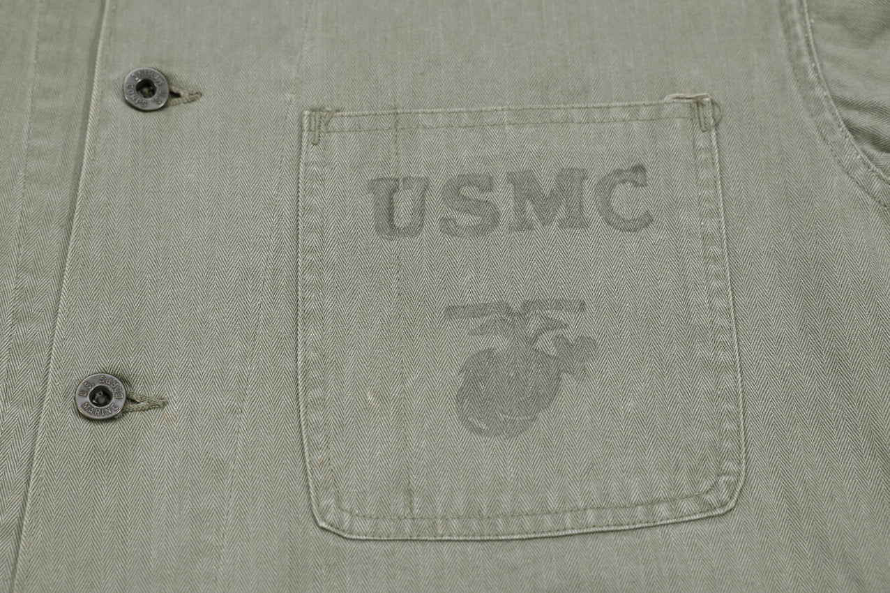 WW2 USMC P-1941 HBT Jacket. – Le Zouave Shop