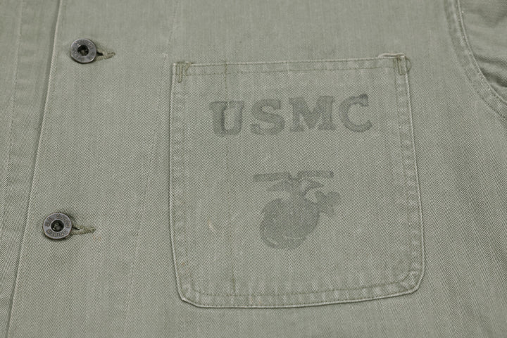 WW2 USMC P-1941 HBT Jacket.