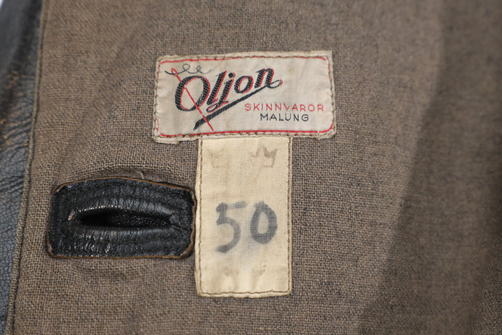 1940's Swedish Army Dispatch Rider Jacket.