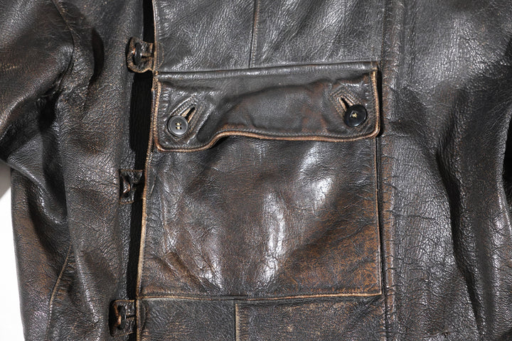 1940's Swedish Army Dispatch Rider Jacket.