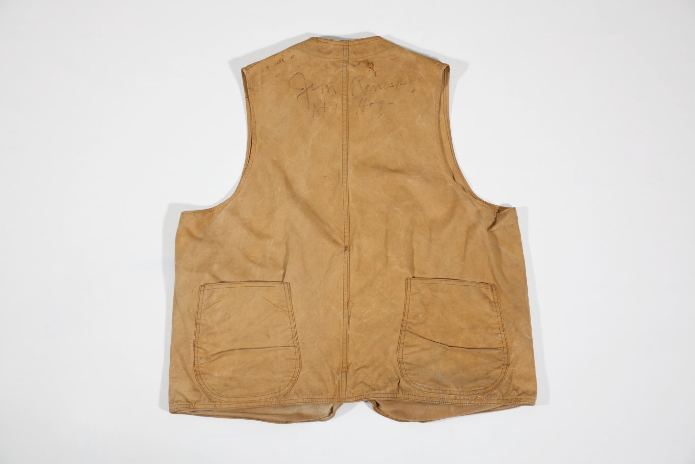 トップス 50s hunting vest half moon 1950's Size Small L.L. Bean Half Moon Vest — Good Form Vintage