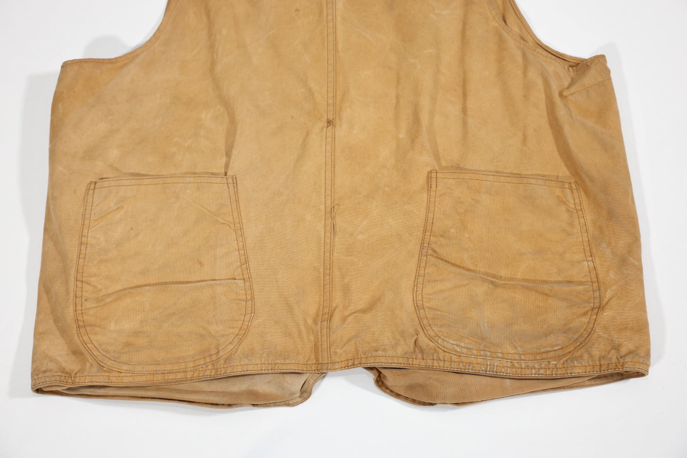 トップス 50s hunting vest half moon 1950's BLUE BILL HUNTING VEST / HALF MOON POCKET  | NEW