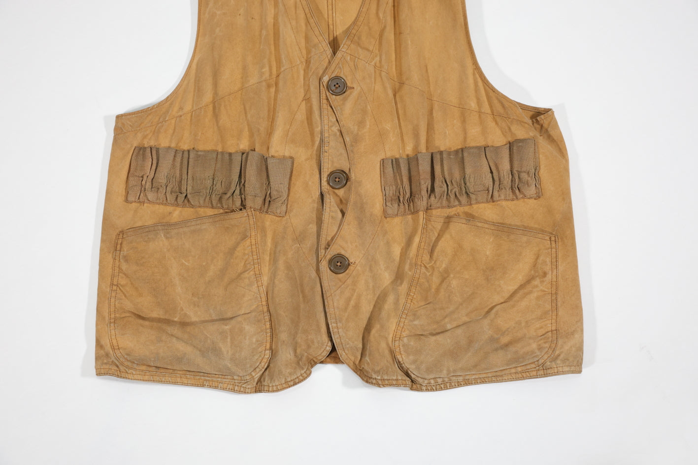 トップス 50s hunting vest half moon 1950's Size Small L.L. Bean Half Moon Vest — Good Form Vintage