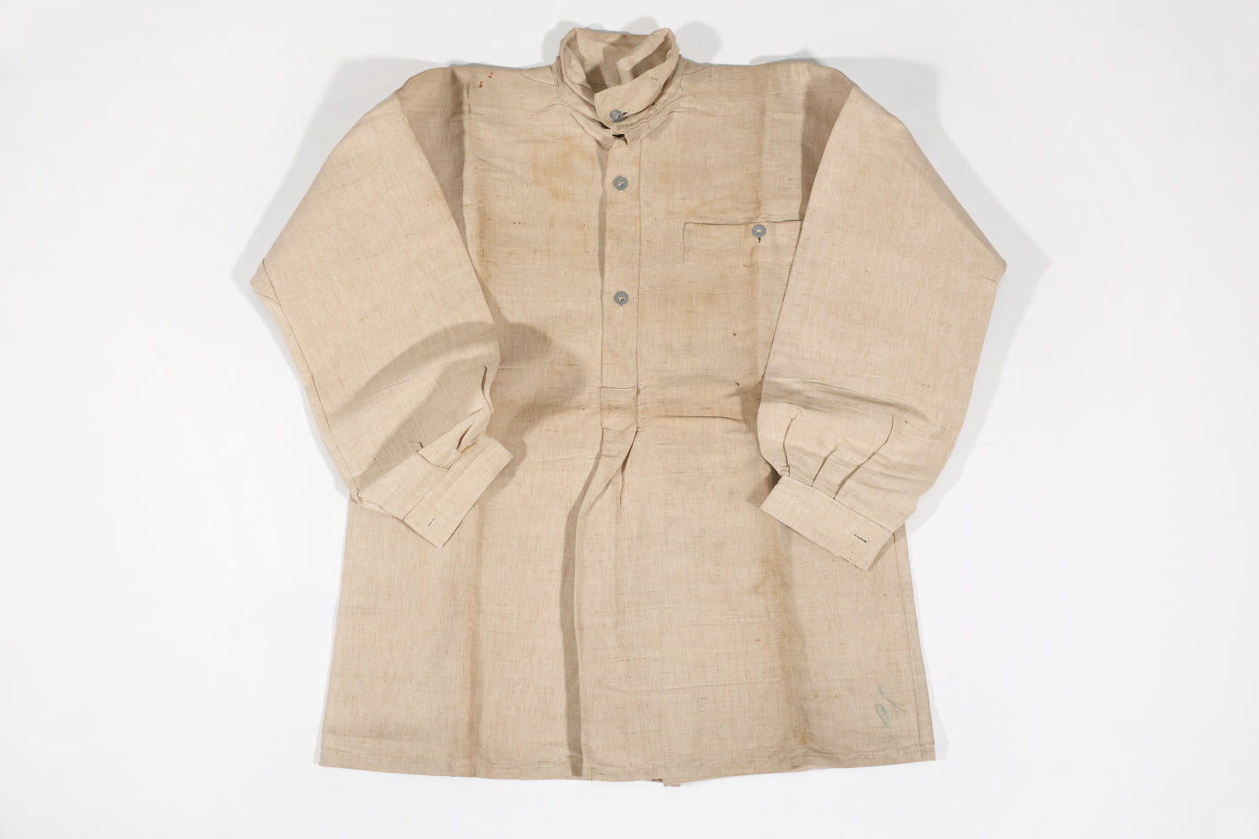h*o様 30's French Army Linen Bourgeron Ja 1930's French Army Linen Bourgeron jacket – Maison ma Manière
