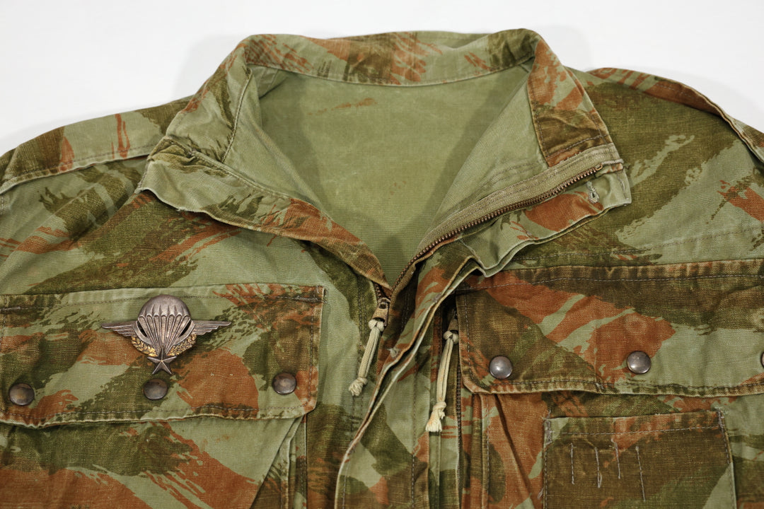 1950's French Airborne TAP Jacket 47/54 Lizard Camouflaged.