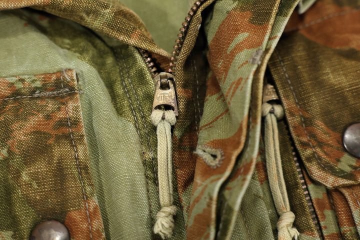 1950's French Airborne TAP Jacket 47/54 Lizard Camouflaged.