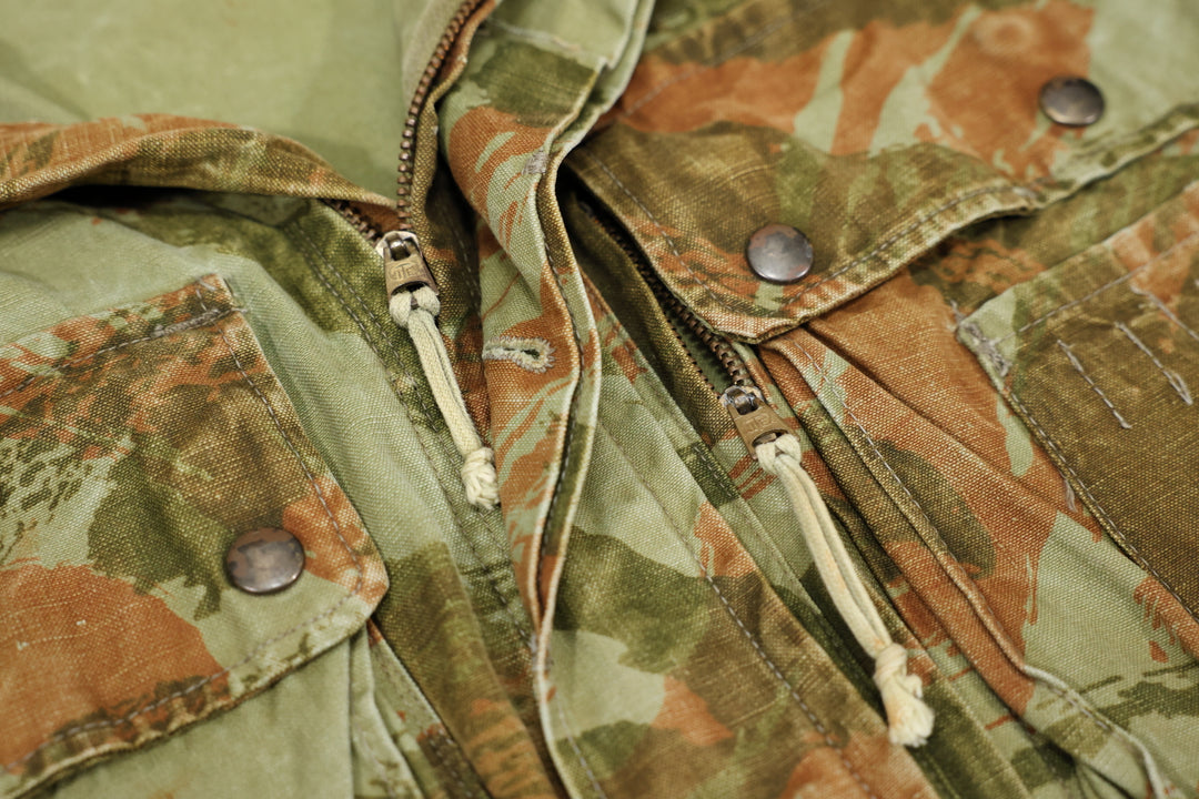 1950's French Airborne TAP Jacket 47/54 Lizard Camouflaged.