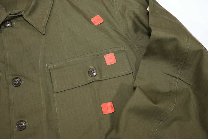 WW2 U.S Army HBT Jacket Deadstock.