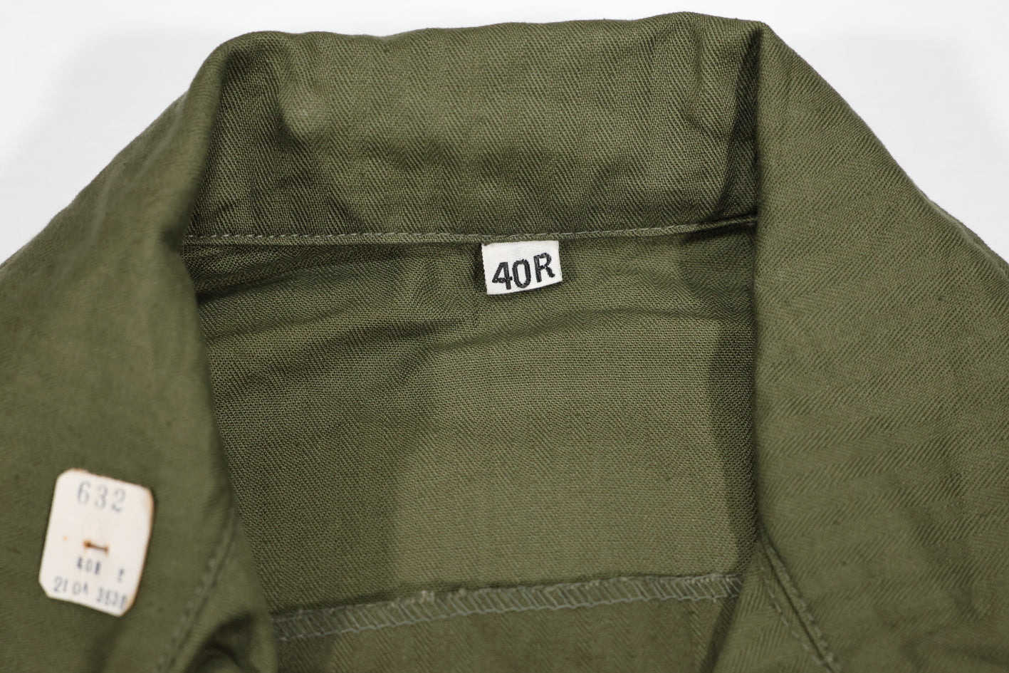 WW2 U.S Army HBT Jacket Deadstock. – Le Zouave Shop