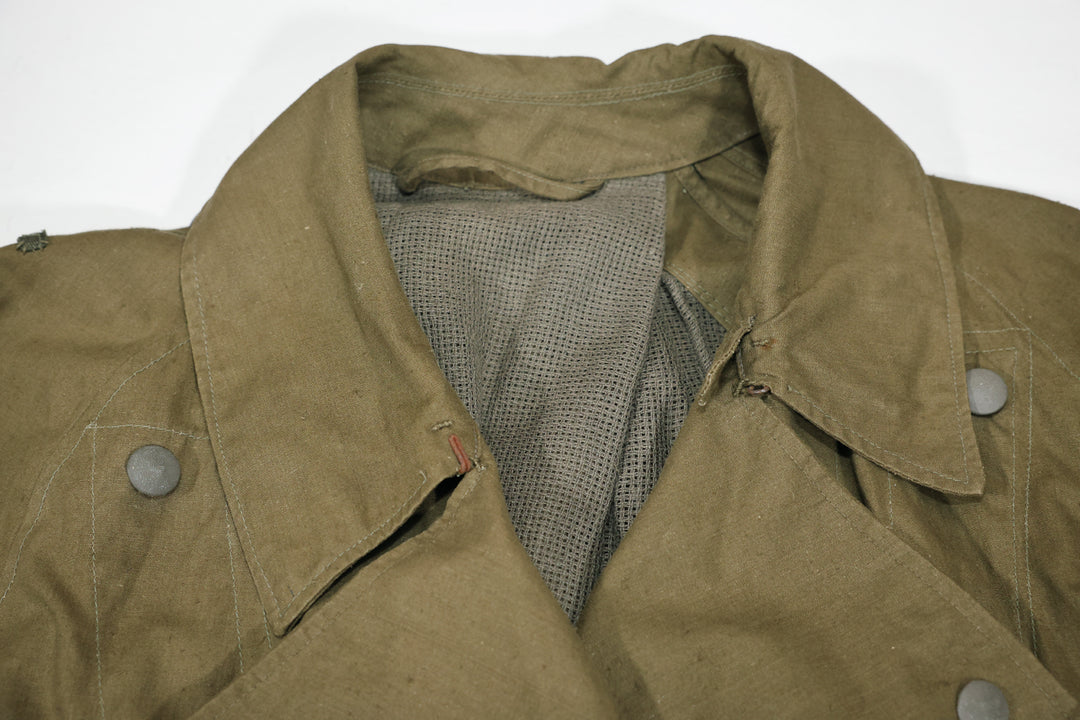 Rare WW2 German Tropical Motorcycle Coat.