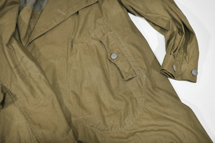 Rare WW2 German Tropical Motorcycle Coat.