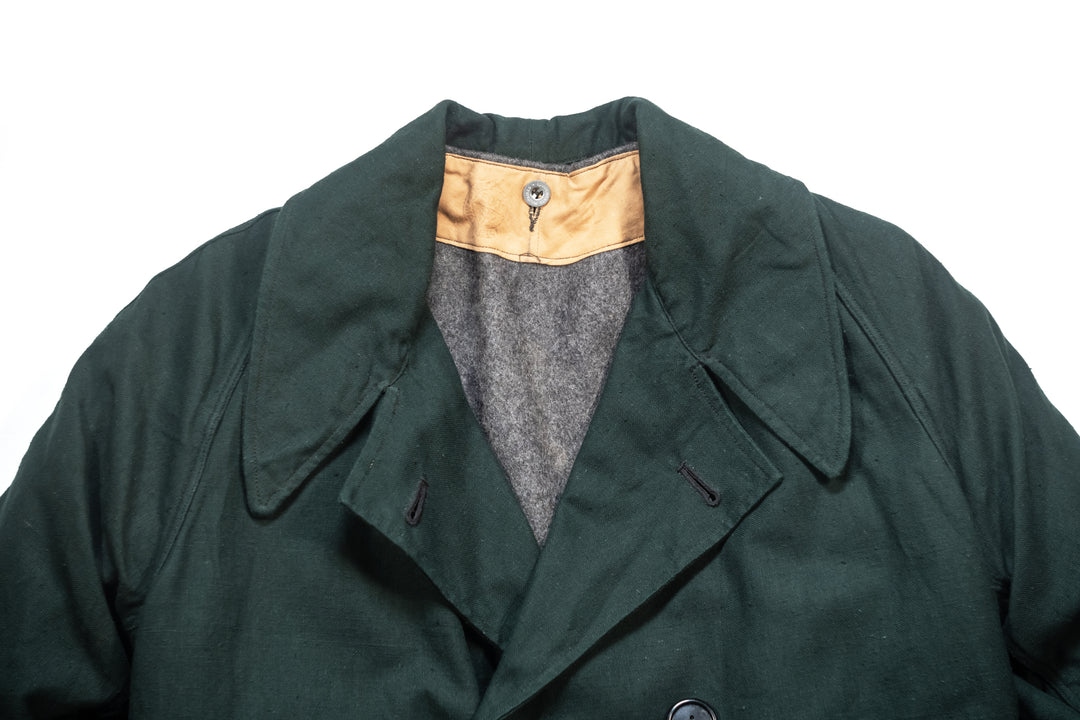 WW2 French Army / CJF Paletot Double Breasted Deadstock.