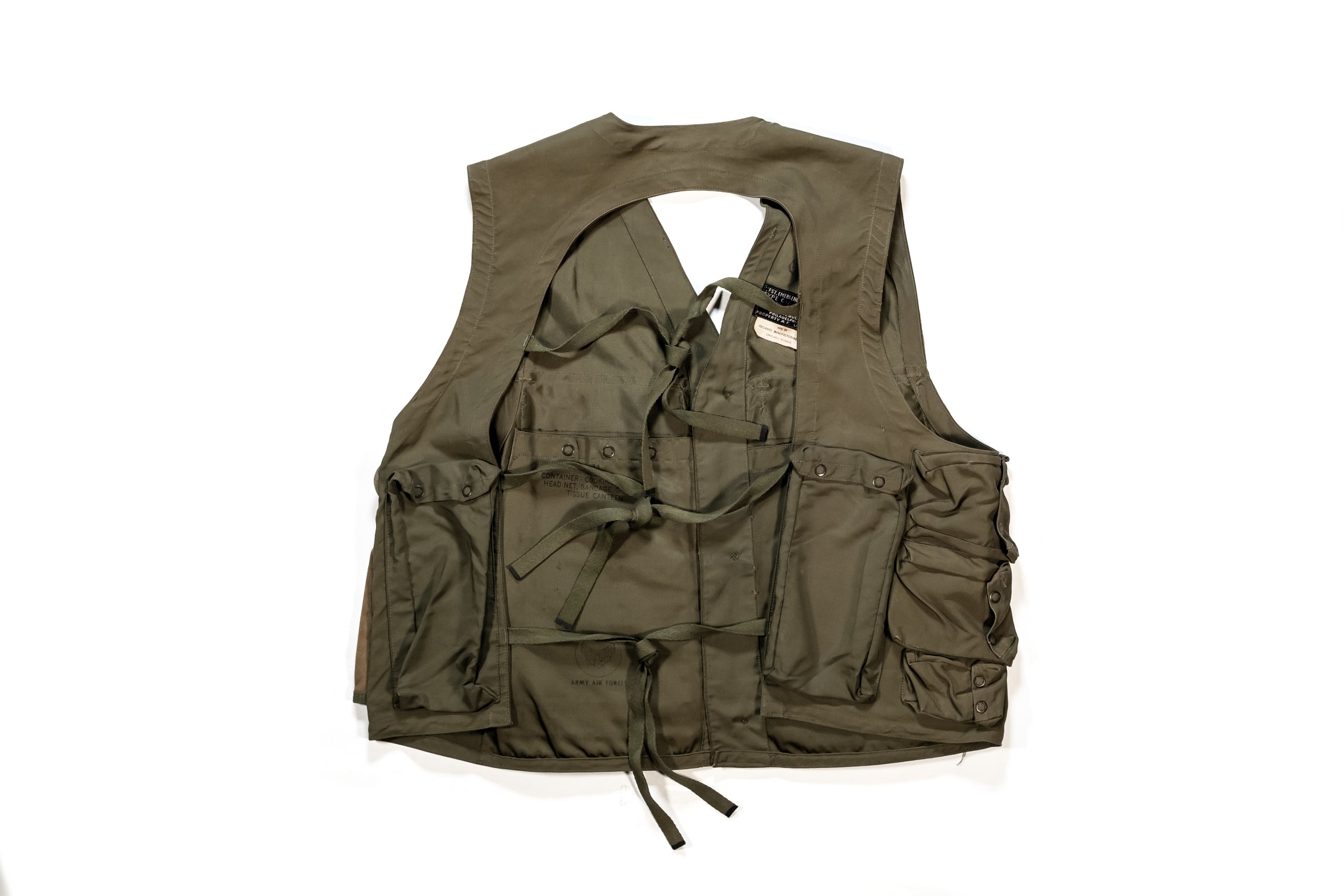 トップス 40s USAAF C-1 vest 40's USAAF C-1 ベスト ミリタリー エアフォース 40s US ARMY AIR