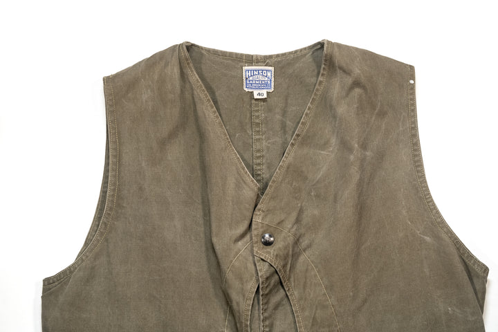 1940's-50's U.S Hunting Vest HINSON Half Moon.