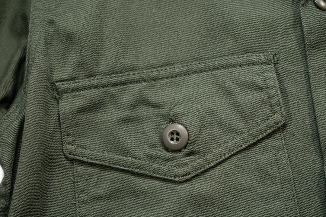Vietnam War OG 107 Fatigue Shirt " TROOPER ".