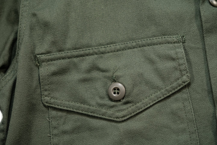 Vietnam War OG 107 Fatigue Shirt " TROOPER ".