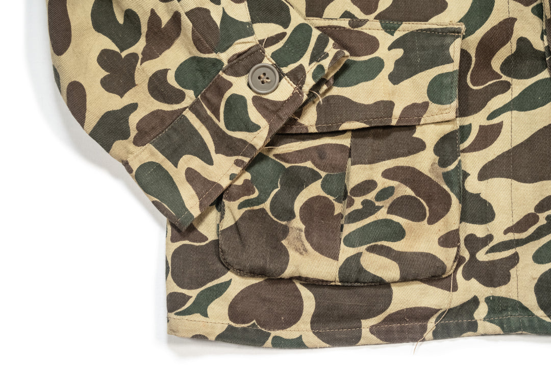 Vietnam War Jungle Jacket Duck Hunter Camouflage.