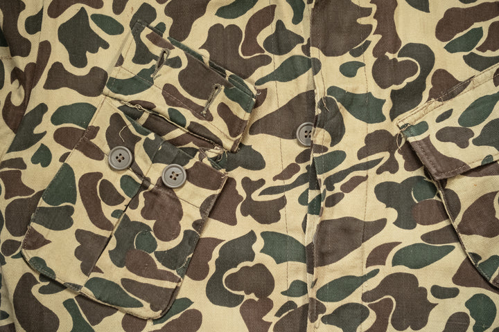 Vietnam War Jungle Jacket Duck Hunter Camouflage.