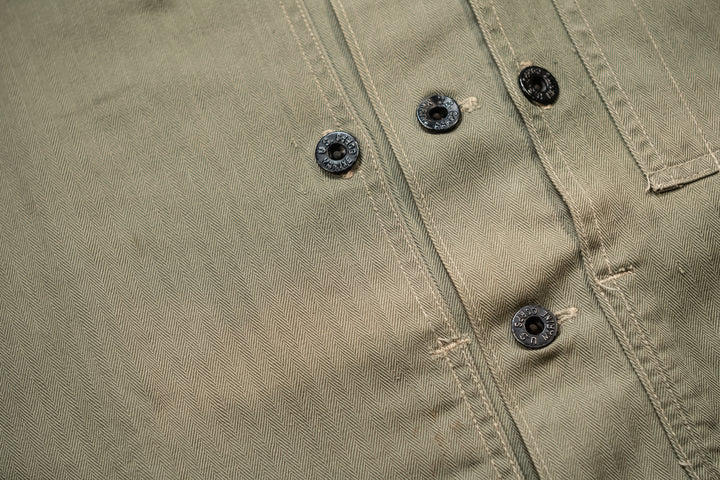 WW2 USMC P-1944 HBT Jacket.