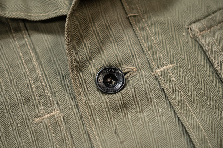 WW2 USMC P-1944 HBT Jacket.