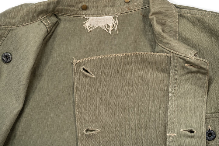 WW2 USMC P-1944 HBT Jacket.