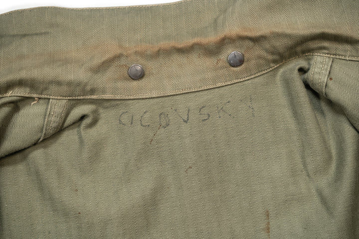 WW2 USMC P-1944 HBT Jacket.