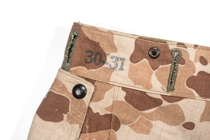 WW2 USMC P-1944 Camouflage Trousers Deadstock 30 X 31.