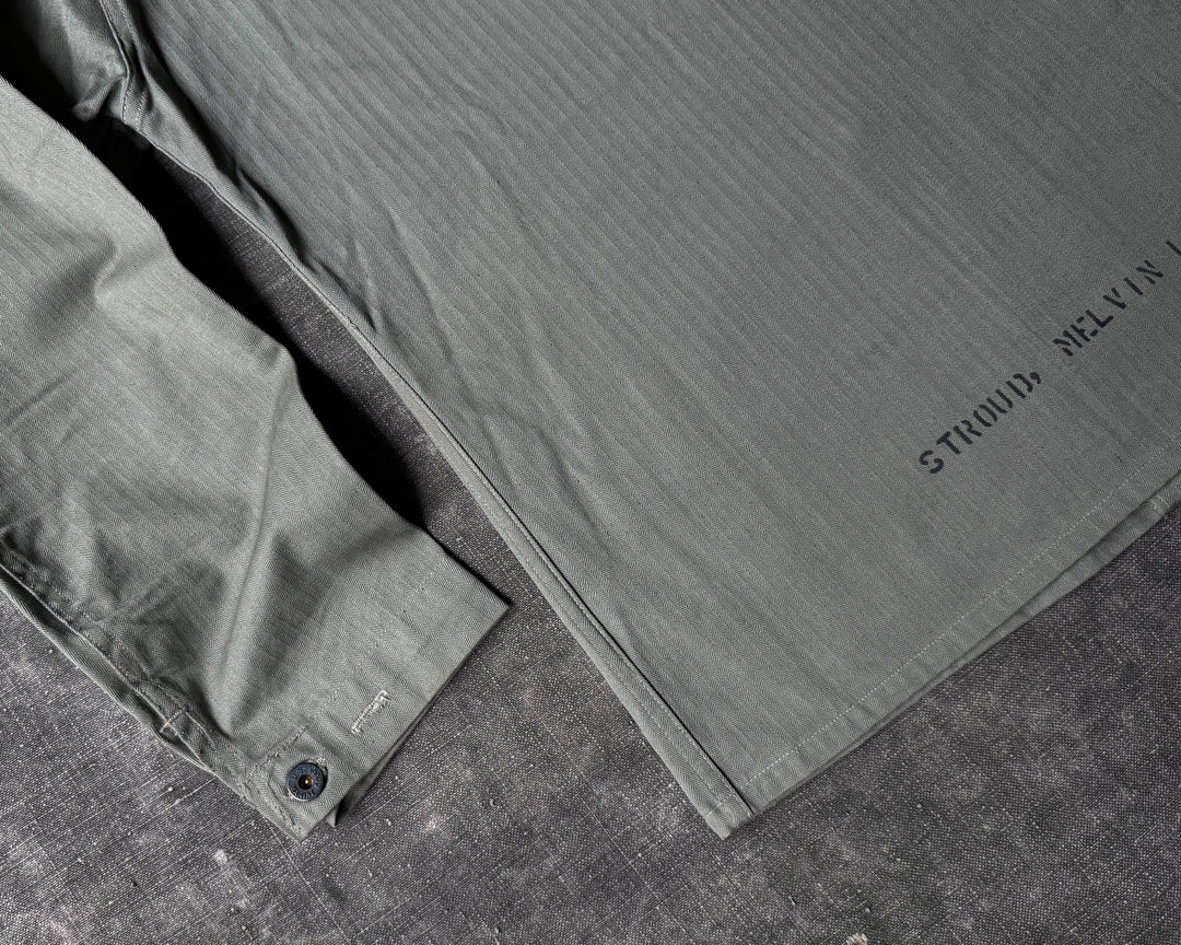 WW2 USMC P-1941 HBT Jacket Named STROUD, MELVIN L.