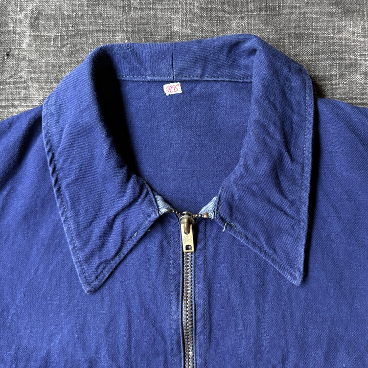 1940's French Chore Jacket " Cycliste ".